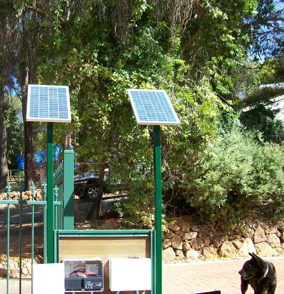 Solar Powered Gates Perth LiteStart Auto Gates